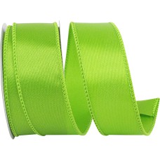 1.5 Inch Citrus Satin Ribbon With Wired Edges, 10 Yard Spool (1 Spool) SALE ITEM